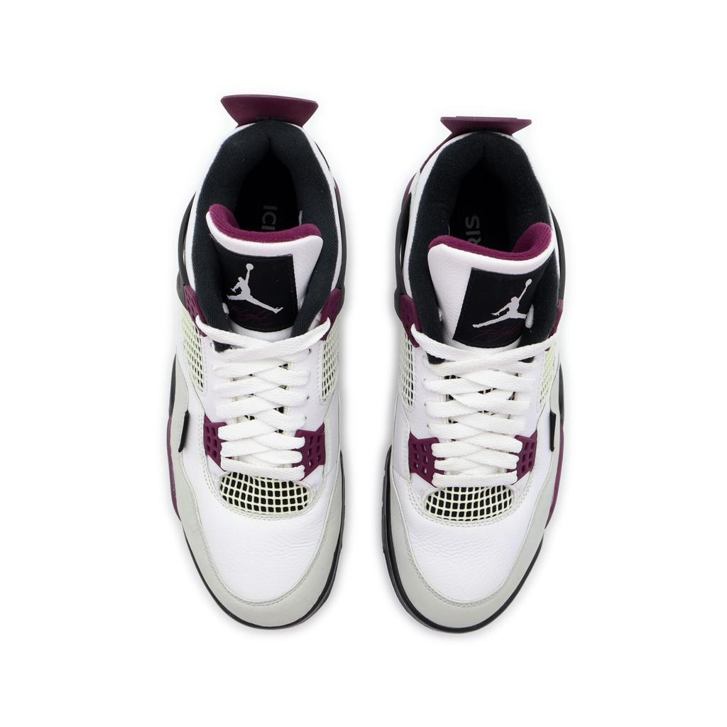 CZ5624-100 Paris Saint Germain PSG Nike Air Jordan 4 Retro Beyaz Bordo Erkek