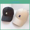 Cotton Embroidered Letter Baseball Cap For Casual Summer Wear