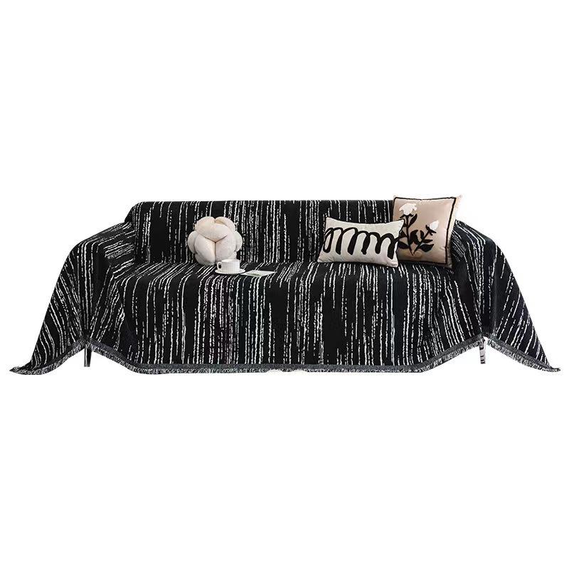 Light Luxury Chenille Sofa Cover Towel High-Grade Four Seasons Universal Sofa Cover Cover Sofa Cover Non-Slip Stain-Resistant Sofa Towel
