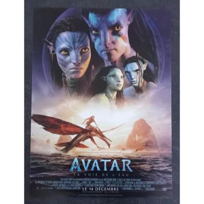 Cinema Poster - Avatar 2 - James Cameron - 53x39cm - New Condition - Rolled