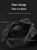Men's Large Capacity Crossbody Duffel Bag with Dry/Wet Separation - Ideal for Travel, Business, and Fitness