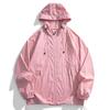 Unisex Ice Silk UV Protection Hooded Jacket - Breathable, Long Sleeve Summer Wear