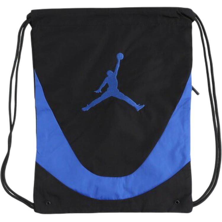 

Jordan Logo Nylon Travel Storage Bag Unisex bags Blue Black MA9193-B3D Blue & Black