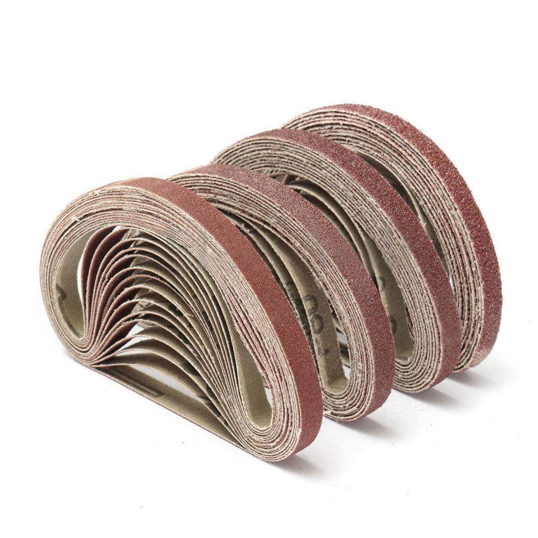 

Абразивная шлифовальная лента Шлифовальный станок Шлифовальный полировальный инструмент Зернистость 40-1000# Sand belt 330x10mm||40#