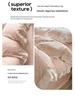 Class A Winter-Ready Milk Velvet Lace 4-Piece Set: Soft, Double-Sided Coral Fleece in Cream Style