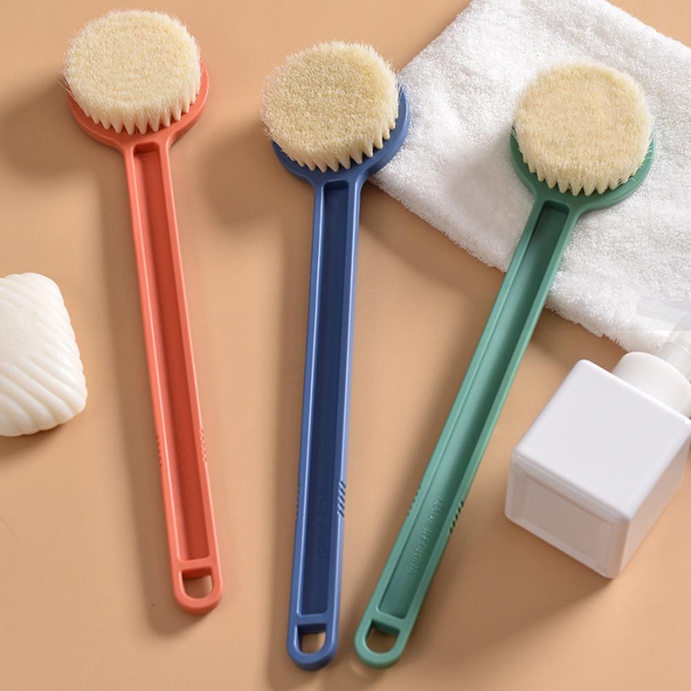 

Long Handle Bath Brush Back Rubbing Rubbing Back Artifact Useful Body Exfoliating Brush