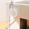 1pcs Wear Resistant Cord Organizer Self Adhesive Hook Round Storage Case Wire Management Transparent Wire Fixing Clip Desk