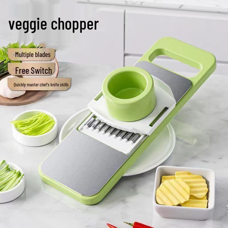 Multifunctional Stainless Steel Kitchen Shredder & Grater for Thick and Thin Cucumber and Potato