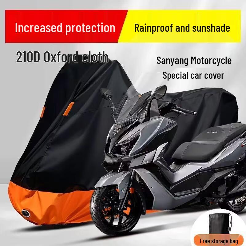 

Oxford Cloth Waterproof Cover for Electric Cars and Motorcycles - Sun, Rain, and Dust Protection L 210*75*110