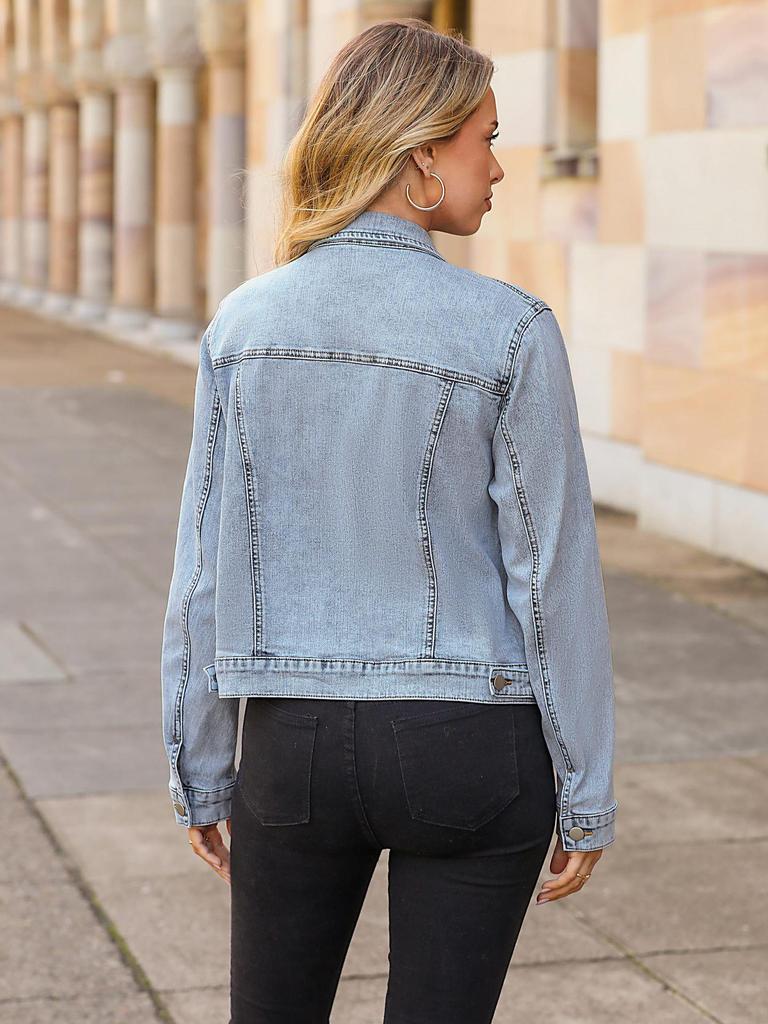 New European American Women's Denim Jacket 2026 - Versatile Spring/Autumn Wear