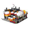 MOC Kraftstofftank Baustein Set Weinfässer Warencontainer Gabelstapler Steine Spielzeug Jungen Geschenk