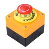 660V 10A Emergency Stop Button Switch Box Waterproof Safety Stop Push Button With Rain Cover For Industrial Machine