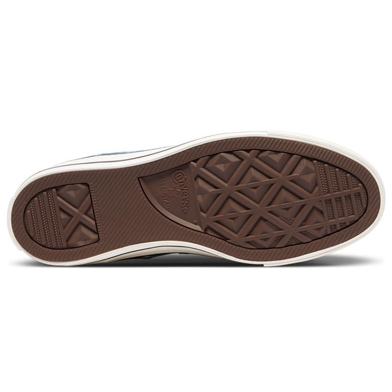 Converse Chuck Taylor All Star Hi Casual Colorful High-Top Canvas Shoes Unisex White and Green