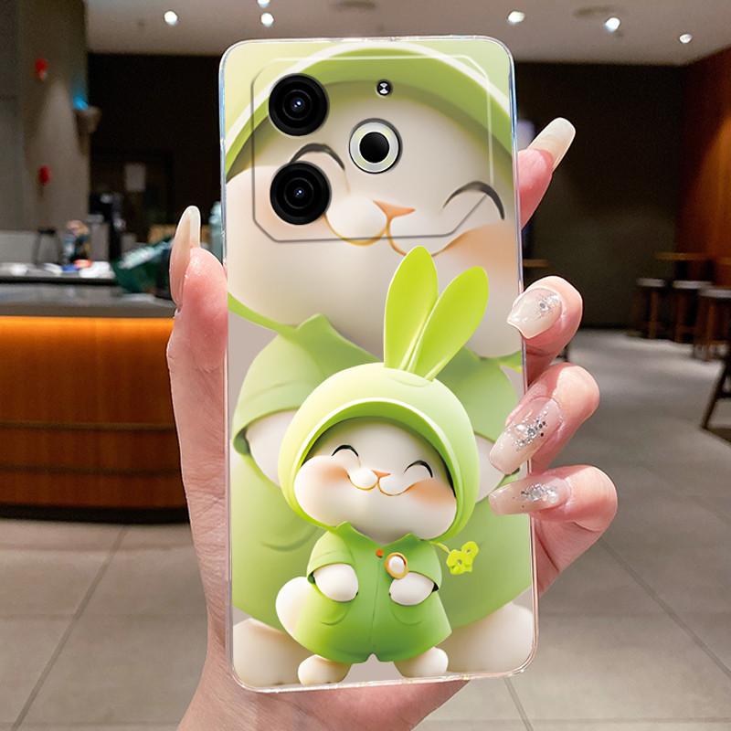 TPU Transparent Case For Tecno Pova 6 Neo Beautiful Bright Back Cover Stylish Viral Shockproof Soft Casing Butterfly Pattern