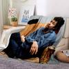 Retro Cool B-Bob Dylan Merchandise Blanket Fleece Home Popular Singer Throw Blanket Cozy Ultra-Soft for Couch Quilt