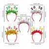 Christmas Headband Photography Headpiece 5 Pieces Christmas Hairband For Family Gathering Party Decor Bar Mall Activity Event