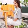 Universal Chair Cushion for Home Office Modern Stylish Cushion, Ultra Soft Square Geometric or High-elastic PP Cotton Pad Plant Prints, 15.75"x15.75"