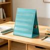 Desktop Pocket Chart Tabletop Easy To Use Foldable Reusable Double Sided Card Display for Teacher