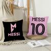 Fußballspieler L-lionel M-messi Kissenbezug Anwendbarer Bereich Für Gästezimmer Innenräume Autos Büro Hausdekoration