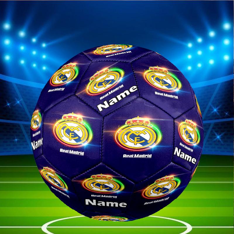 Custom Name Personalized Manchester City FC-A Print Size 5 Soccer Ball Training & Match Football, for Team, Kicking, Gift for Football Enthusiasts