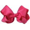 Bow Hairpin Safety Alloy Hair Clip with Burr-Free Metal Spring Double-Layer Threaded Webbing Bow Kids Non-Slip Hair Accessory