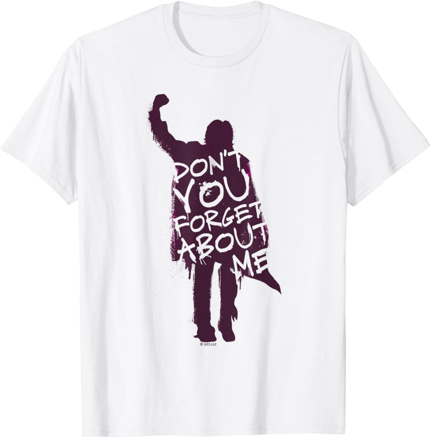 The Breakfast Club Dont You Forget About Me 80s Movie T-Shirt S разноцветный