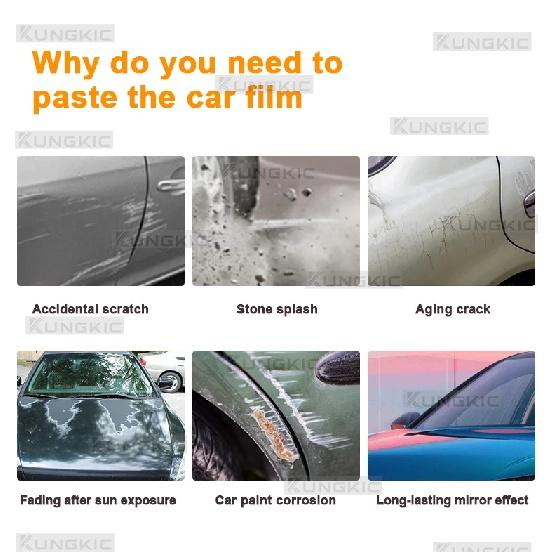 For PEUGEOT 3008 2024 2025 Car Headlight Rearview B C Pillars Protection Film Anti Scratch Transparent Smoked Sticker TPU PPF
