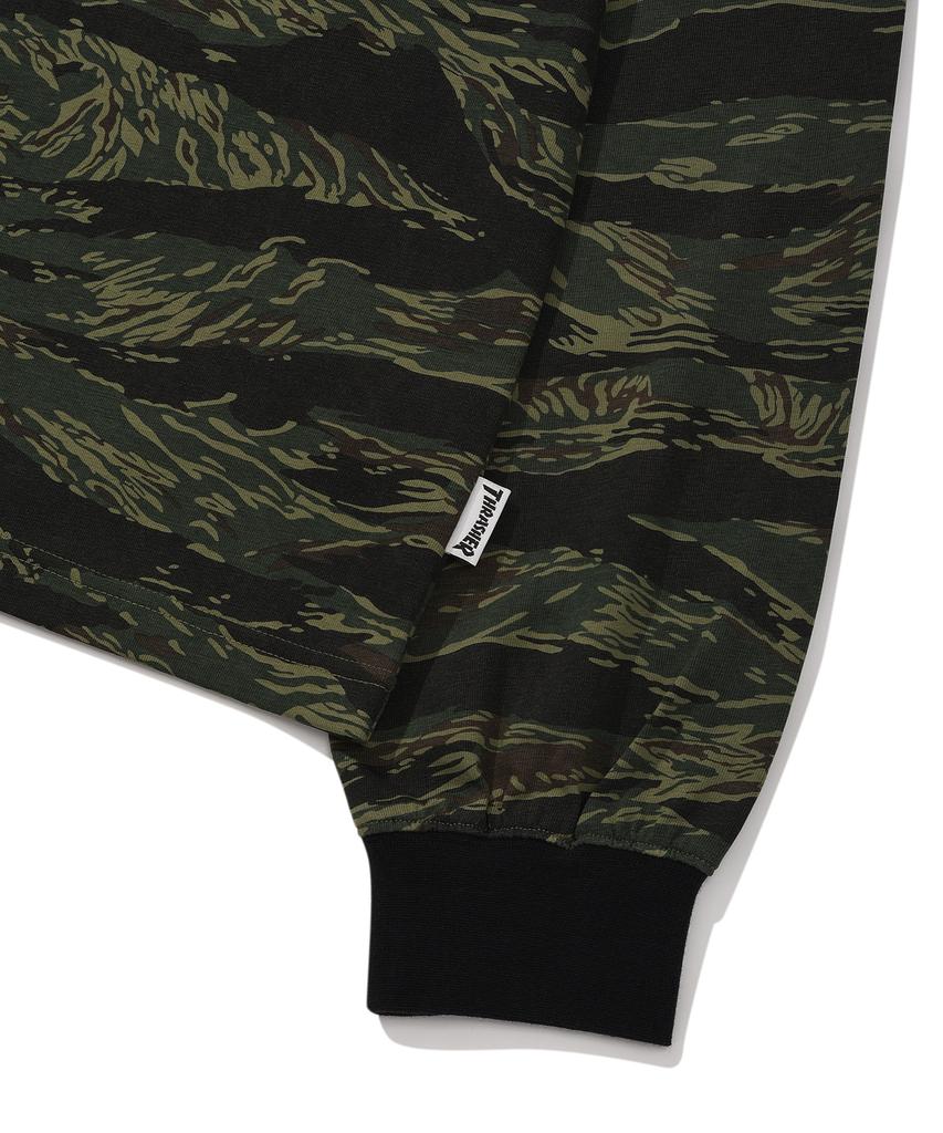 Treasure Flame Logo Long Sleeve Camo