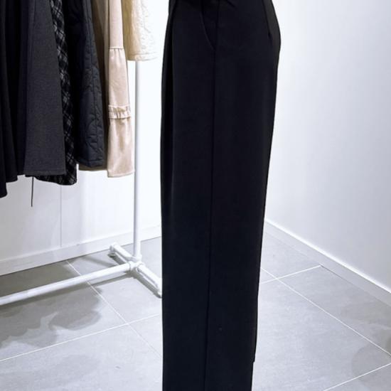 Semi-Wide Slacks Pants with Single Front Pleat LC31F3PT511X