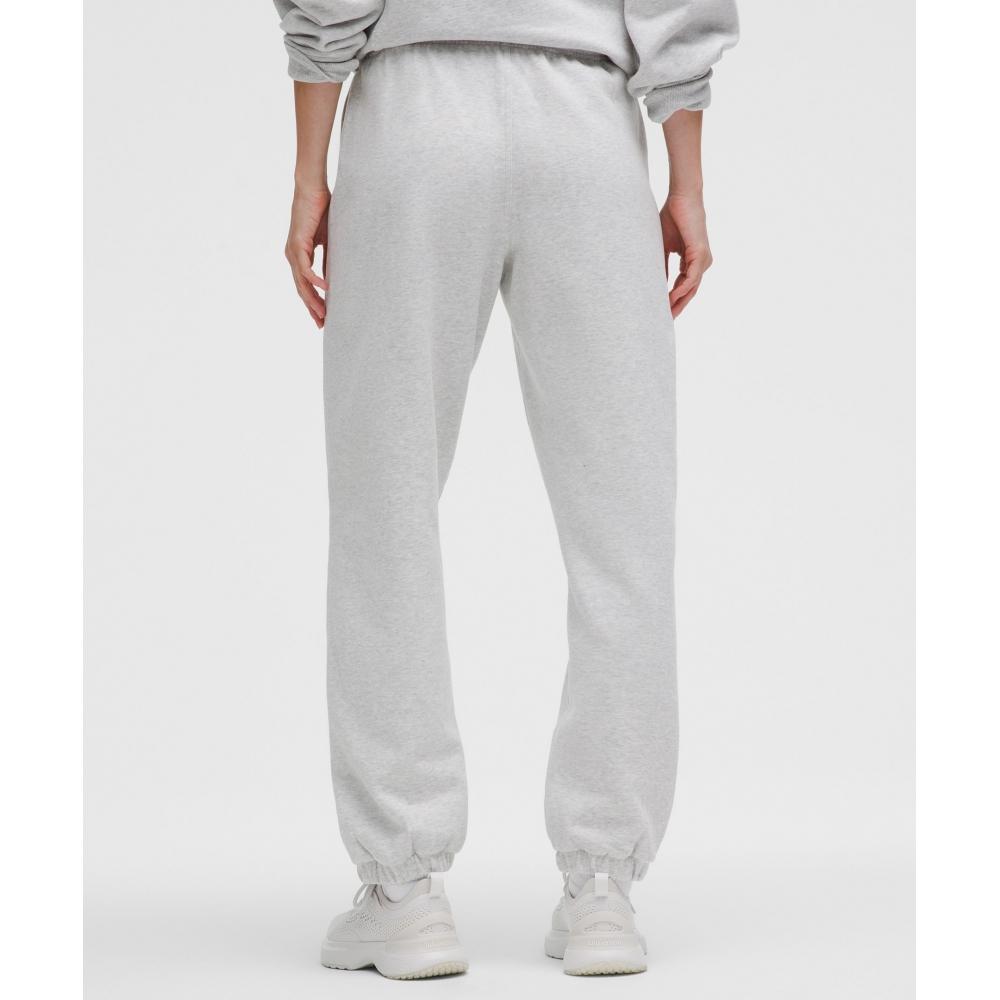Lululemon Scuba Mid Rise Oversized Jogger  Regular Heathered Core Ultra Light Grey