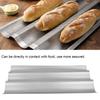 Pan Französisch Brot Backform Antihaft MultiGrooves Wellen Französisch Brot Pan Backen Kochen Tablett Form Küche Werkzeug