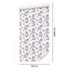 Unicorns Wallpaper White, Light Gray and Powder Pink 50x1000