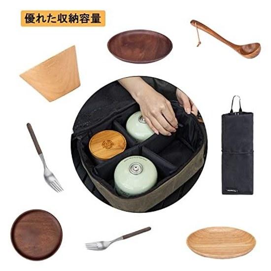 Naturehike Official Shop Cooking Tools Box Outdoor Storage Bag Barbecue Camp Kitchen Container Peg Multi-Container Large Capacity Multi-Functional
