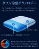 Blue Blood Chillrhythm Cooling Pillow, Temperature Regulating Pillow, Double-Sided, Summer, Low-Rebound, Cooling