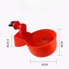 6-36Pcs Chicken Duck Drinking Cup Automatic Drinker Chicken Feeder Plastic Poultry Farm Water Drinking Cups Easy Installation