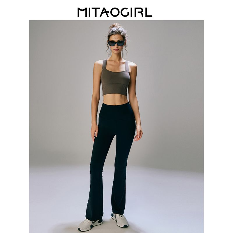 Mitaogirl Kendall Sports Underwear Women Beauty Back Yoga Clothes Outer Wear Vest High-Grade Running Fitness Bra