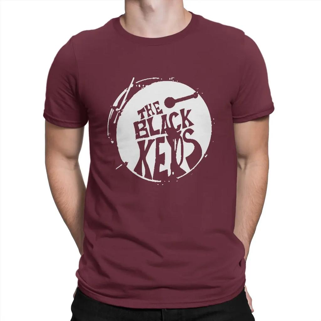 T-shirt da uomo The Black Keys Segno Individualità T Shirt Originale Streetwear Hipster