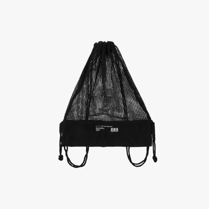 COTTON MESH BAG (BLACK)