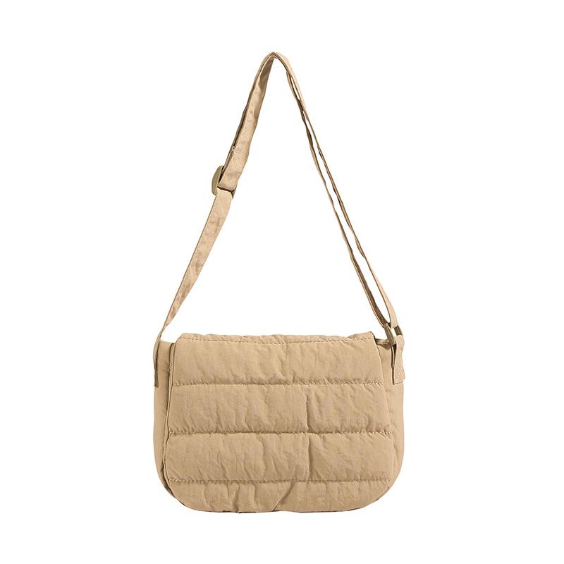 Solid Color Women's Versatile Crossbody Bag - Trendy Small Square with Large Capacity