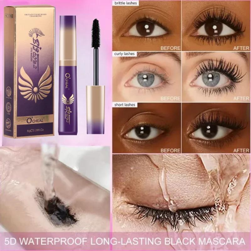 Eyelashes Lengthening Mascara Waterproof Long Lasting Silky Lash Black Eyelashes Extension Make Up Beauty Eye Korean Cosmetic