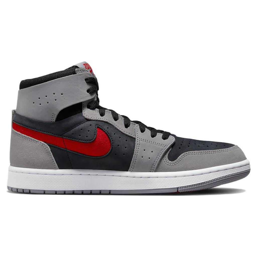 New JORDAN 1 High Zoom Air Cmft 2 Black Fire Red Cement DV1307-060