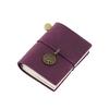 Fromthenon Traveler's Notebook Mini Loose-leaf Notebook Top Layer Leather Pocket Planner Notebooks for Students Stationery