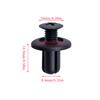 Push-Type Bumper Fender Liner Retainer Clips Fasteners Rivets 86590-28000 FOR Hyundai Kia Accent Azera Elantra Tucson Forte