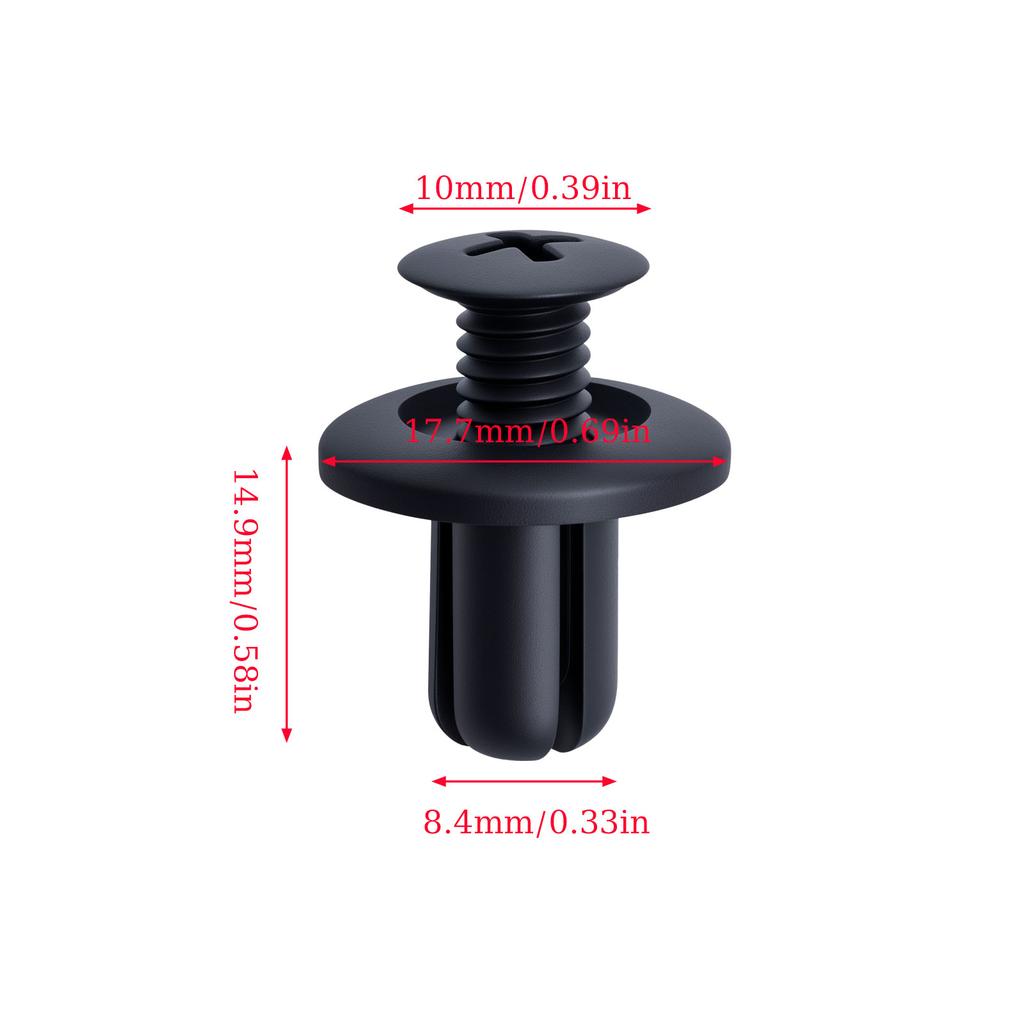 Push-Type Bumper Fender Liner Retainer Clips Fasteners Rivets 86590-28000 FOR Hyundai Kia Accent Azera Elantra Tucson Forte
