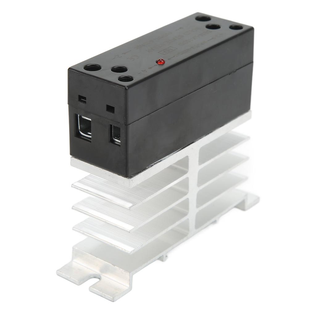 BERM DC To DC Solid State Relay Flame Retardant Housing 3‑32V Input 5‑220V Output Relay Module