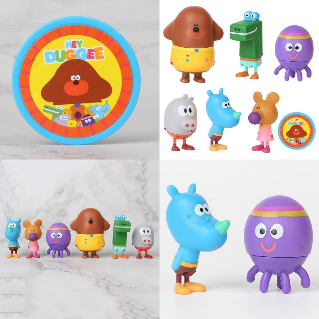 Bunte Hey Duggee Figurenkollektion Ideal Für Jungen und Mädchen Weihnachtsgeschenk