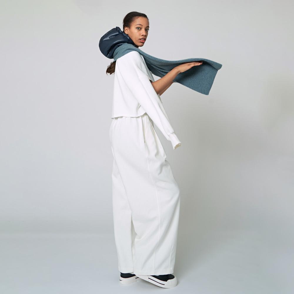 ATHPLATFORM Au22Pt08 Slung Pants_Ivory