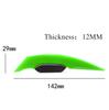 6x Green Universal Motorcycle Scooter Side Wings Winglet Spoiler Wind Deflector