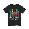 Level 100 Schultage Kompletter Gamer Videospiele Jungen T-Shirt