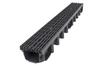 Lineare Entwässerung 1000*98 Rinne Mit Pp-Liner A15 Schwarzes Gitter - Mx 01718-6